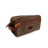 Toiletry Bag in Tin Cloth