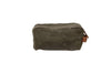 Toiletry Bag in Tin Cloth