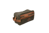 Toiletry Bag in Tin Cloth